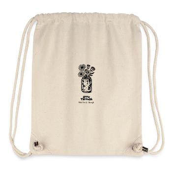 Grow Through What You Go Through - Stanley/Stella Recycled Gym Bag - natural - Front