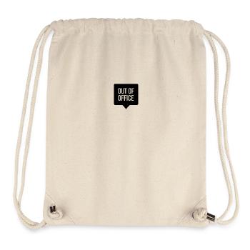 Absent du bureau - Sac à cordon recyclé Stanley/Stella - blanc naturel - Devant