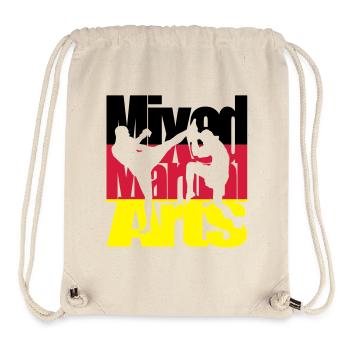 Mixed martial arts German - Stanley/Stella Recycled Gym Bag - natural - Front