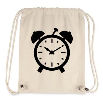 wecker uhr - Stanley/Stella recycelter Gym Bag - Naturweiß - Vorne