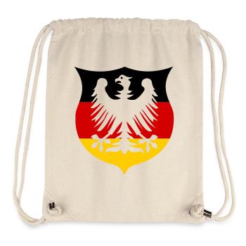 Germany Adler - Stanley/Stella Recycled Gym Bag - natural - Front
