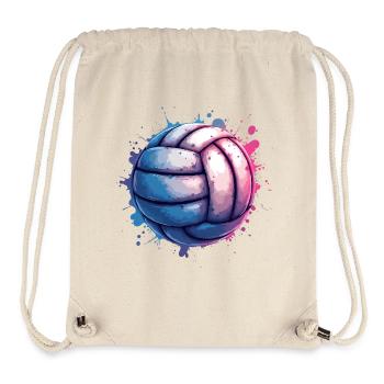 Beach Volleyball Volleyball Players - Volleyball Players - Stanley/Stella Recycled Gym Bag - natural - Front