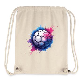 handball geschenkideen - handbälle - Stanley/Stella recycelter Gym Bag - Naturweiß - Vorne
