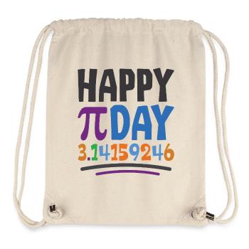 Happy Pi Day - Stanley/Stella Recycled Gym Bag - natural - Front
