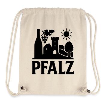 Pfalz Wahrzeichen - Stanley/Stella recycelter Gym Bag - Naturweiß - Vorne