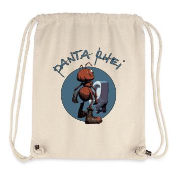 Panta rhei - ant in front of urinal - everything flows - Stanley/Stella Recycled Gym Bag - natural - Front