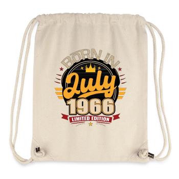 Born_in_July_1966 - Stanley/Stella Recycled Gym Bag - natural - Front