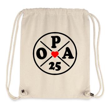 Opa 2025 - Stanley/Stella recycelter Gym Bag - Naturweiß - Vorne