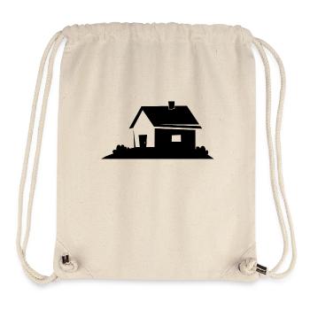 house - Stanley/Stella Recycled Gym Bag - natural - Front
