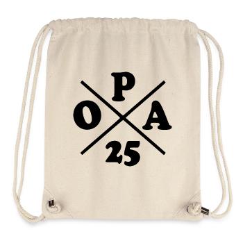 Opa 2025 - Stanley/Stella recycelter Gym Bag - Naturweiß - Vorne