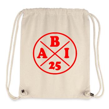 À partir de 2025 - Sac à cordon recyclé Stanley/Stella - blanc naturel - Devant