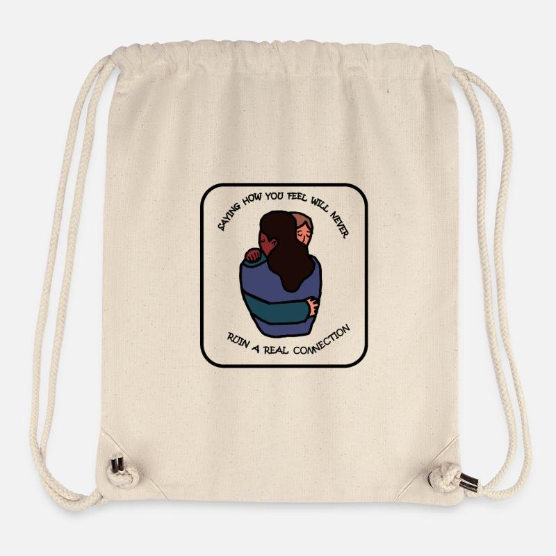 Real connection - Stanley/Stella Recycled Gym Bag - natural