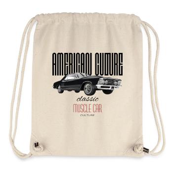 American Culture musclecars Design - Stanley/Stella Recycled Gym Bag - natural - Front
