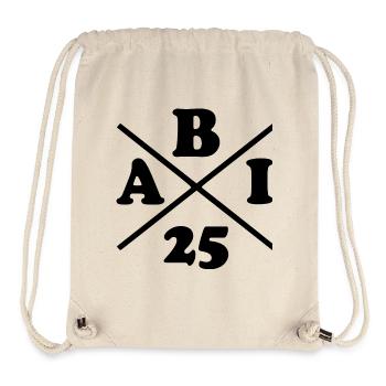 Abi 25 - abi 2025 - Stanley/Stella recycelter Gym Bag - Naturweiß - Vorne