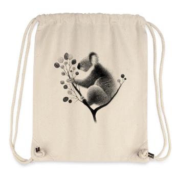 Koala - Stanley/Stella recycelter Gym Bag - Naturweiß - Vorne