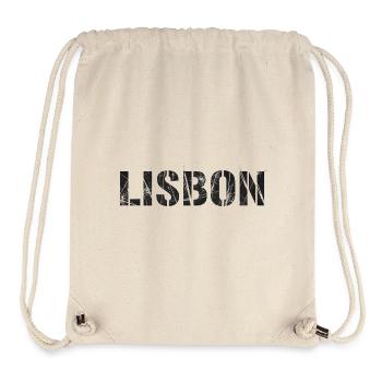 Lissabon - Stanley/Stella recycelter Gym Bag - Naturweiß - Vorne