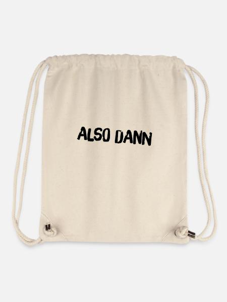 lasst uns anfangen - Stanley/Stella recycelter Gym Bag - Naturweiß