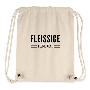 Fleiß geht immer - Stanley/Stella recycelter Gym Bag - Naturweiß - Vorne