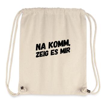 lass sehen - Stanley/Stella recycelter Gym Bag - Naturweiß - Vorne