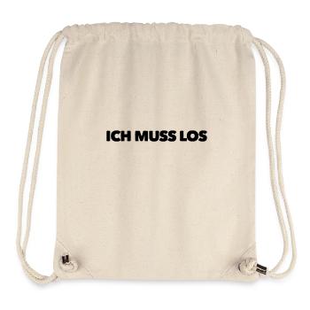 ich habe Termine - Stanley/Stella recycelter Gym Bag - Naturweiß - Vorne
