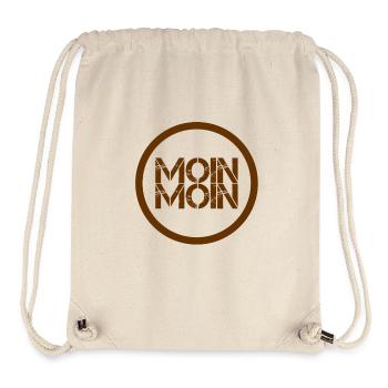 viele Grüße - Stanley/Stella recycelter Gym Bag - Naturweiß - Vorne