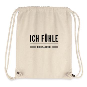 I feel great - Stanley/Stella Recycled Gym Bag - natural - Front