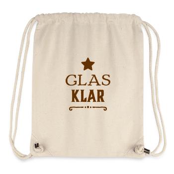 That's crystal clear - Stanley/Stella Recycled Gym Bag - natural - Front