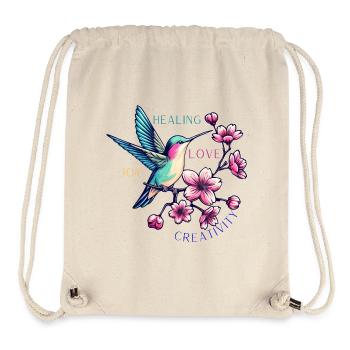 Kolibri - Stanley/Stella recycelter Gym Bag - Naturweiß - Vorne