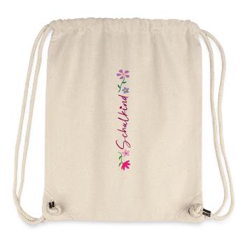 Schulkind 2026 - Stanley/Stella recycelter Gym Bag - Naturweiß - Vorne