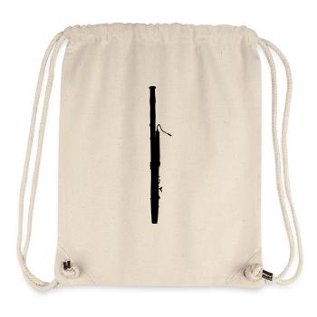 Fagott - Stanley/Stella recycelter Gym Bag - Naturweiß - Vorne
