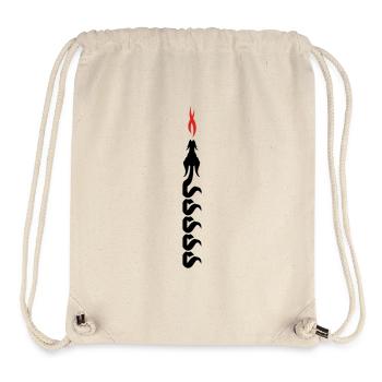 draak - Stanley/Stella recycelter Gym Bag - Naturweiß - Vorne