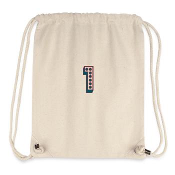 JAHRESTAG. ALLES GUTE ZUM GEBURTSTAG. ALLES GUTE ZUM GEBURTSTAG. - Stanley/Stella recycelter Gym Bag - Naturweiß - Vorne