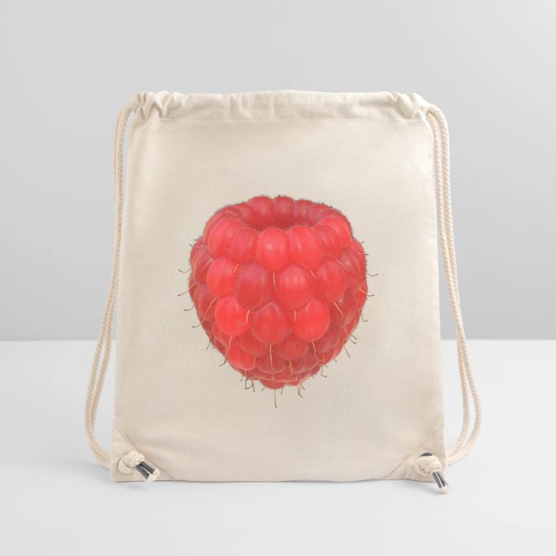 Modèle de grappe de framboises Sac à cordon recyclé Stanley/Stella