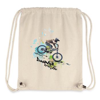 DESCENTE - STYLE DE VIE - Sac à cordon recyclé Stanley/Stella - blanc naturel - Devant