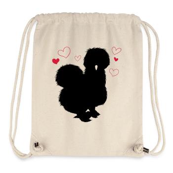 Silk hen - Stanley/Stella Recycled Gym Bag - natural - Front