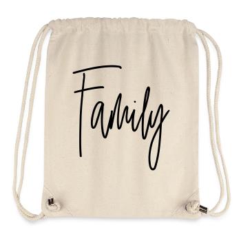 Family - Stanley/Stella recycelter Gym Bag - Naturweiß - Vorne