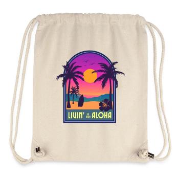 Livin' La Vida Aloha - Stanley/Stella Recycled Gym Bag - natural - Front