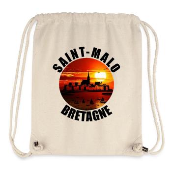 Saint Malo - Stanley/Stella Recycled Gym Bag - natural - Front