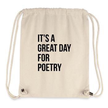Poetry - Stanley/Stella Recycled Gym Bag - natural - Front