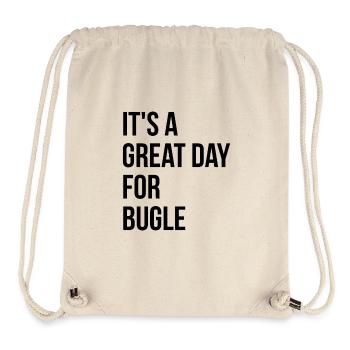 Bugle - Stanley/Stella Recycled Gym Bag - natural - Front