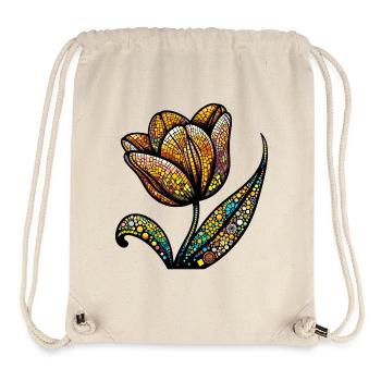 Tulpe - Stanley/Stella recycelter Gym Bag - Naturweiß - Vorne