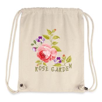 Rose Garden - Stanley/Stella recycelter Gym Bag - Naturweiß - Vorne