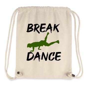 Breakdance - Stanley/Stella recycelter Gym Bag - Naturweiß - Vorne