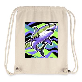 Shark - Stanley/Stella Recycled Gym Bag - natural - Front
