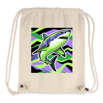 Shark - Stanley/Stella Recycled Gym Bag - natural - Front