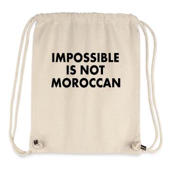 Morocco - impossible is not moroccan - Stanley/Stella Recycled Gym Bag - natural - Front