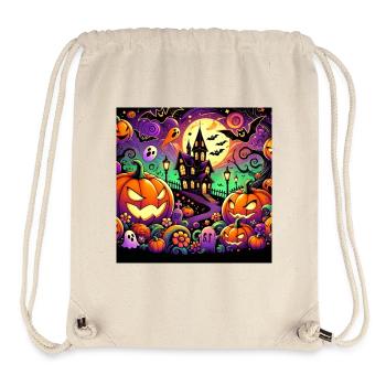 Halloween-Tag - Stanley/Stella recycelter Gym Bag - Naturweiß - Vorne
