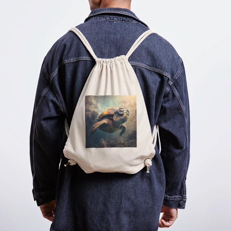 Flying Turtle Stanley/Stella Recycled Gym Bag