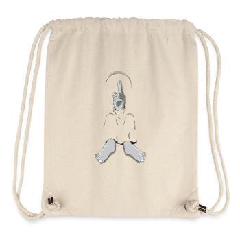 UNKNOWN SILENCE - Stanley/Stella Recycled Gym Bag - natural - Front
