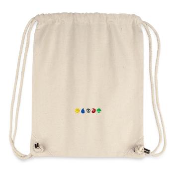 Magic the Gathering Embroidered Symbols - Stanley/Stella Recycled Gym Bag - natural - Front